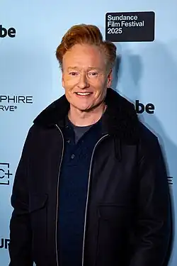 Photo of Conan O'Brien in January 2025.