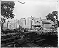 Construction of the Outside Walls of St. Mark's Cathedral