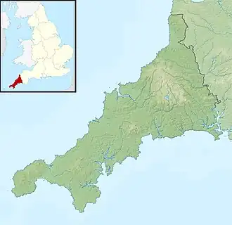 Siblyback Lake is located in Cornwall