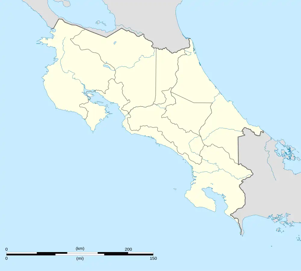 Located in central Costa Rica, in Central America