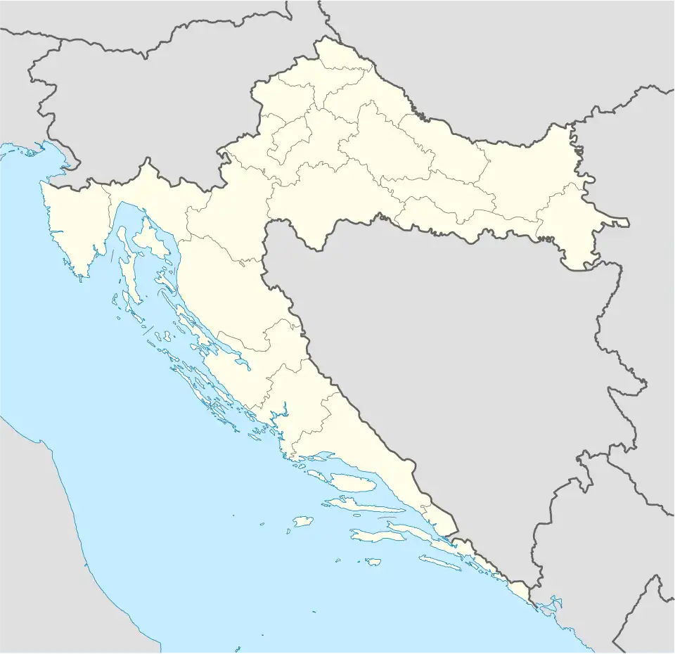 Ivanska is located in Croatia