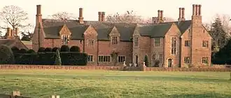 Croxall Hall and attached Garden Wall