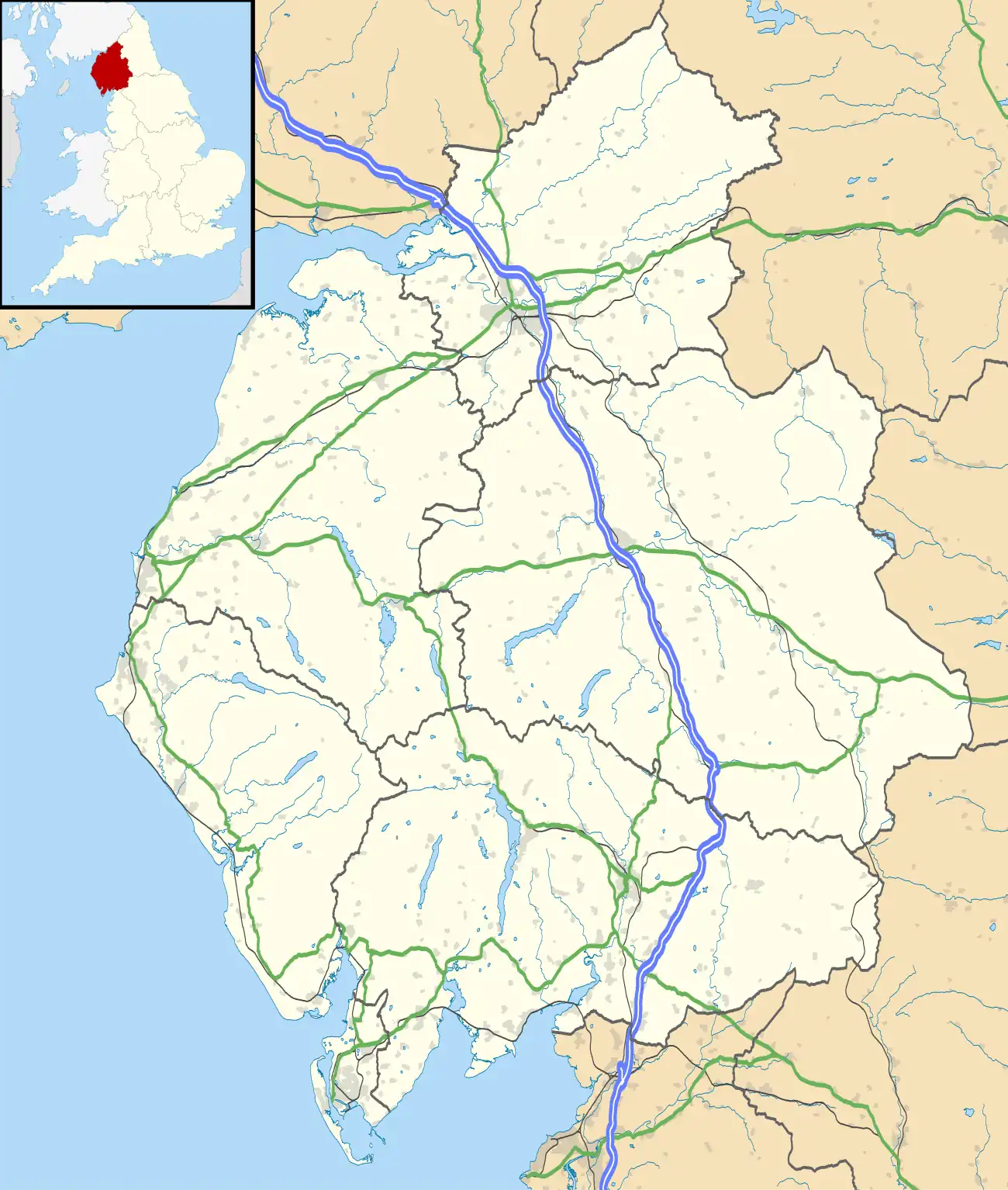 Carleton is located in Cumbria