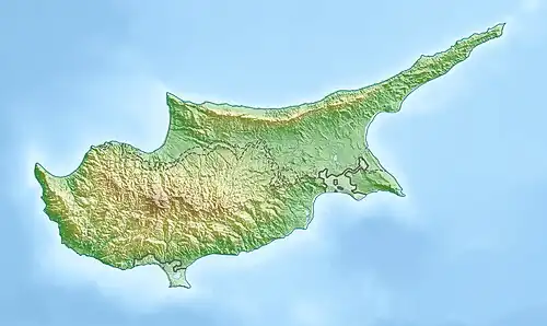 Achna is located in Cyprus