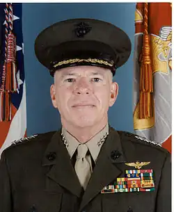 Terrence R. Dake official portrait from the U.S. Marine Corps