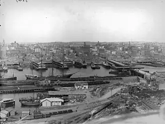 Pyrmont Bridge 1900