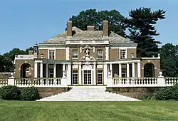 The DuPont-Guest Estate, one of Brookville's best-known landmarks