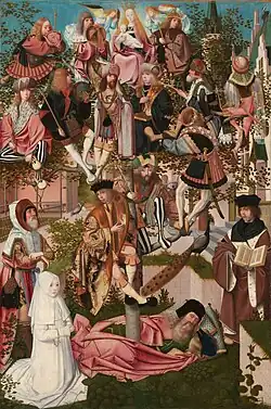 Tree of Jesse, Rijksmuseum, by the circle of Geertgen tot Sint Jans