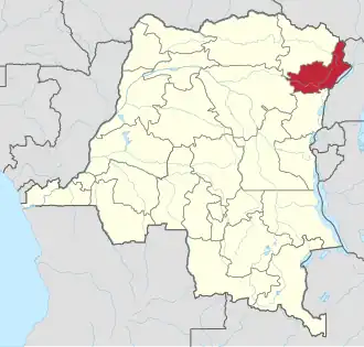 Current province of Ituri