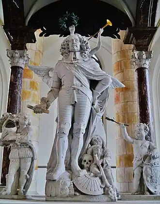 Monument for Jacob van Wassenaer Obdam by Bartholomeus Eggers