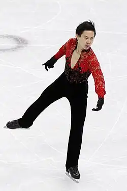 Denis Ten at the 2010 Winter Olympics