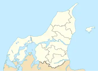 Overlade is located in North Jutland Region