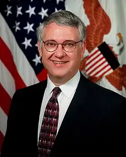 John Hamre, 1968, U.S. Deputy Secretary of Defense, 1997–2000.