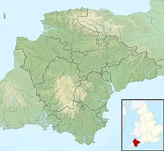 East Webburn River is located in Devon