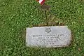 Dewitt Clinton Lewis Medal of Honor marker in Oaklands Cemetery