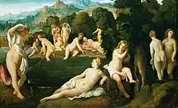 Palma: Bathing Nymphs, c. 1525–1528