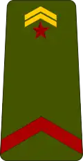 Soldat première (Djiboutian Army)