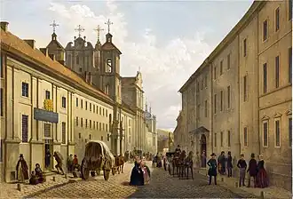 Street in the 19th century