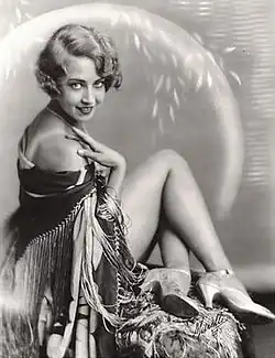 A photograph of Doris Eaton Travis (1904–2010), c. 1920, during the Ziegfeld Follies years.
