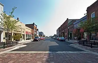 Village of Lake Orion within Orion Township