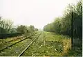 The old railway lines that once ran between Dudley Port and the station in 2001.