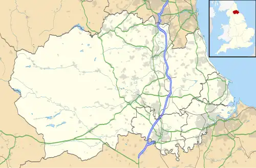 Cornish Hush Mine is located in County Durham