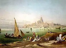 "The sacred town and temples of Dwarka" 1826-1830