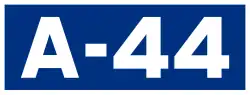 Autovía A-44 shield}}