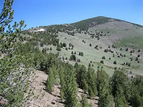 471. Eagle Peak is the highest summit of California's Warner Mountains and Modoc County.