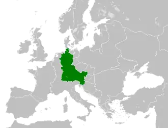 East Francia in 843
