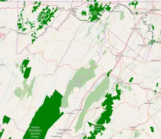 Zion Episcopal Church (Charles Town, West Virginia) is located in Eastern Panhandle of West Virginia