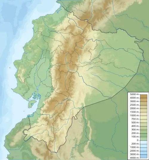 Guayaquil is located in Ecuador