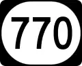 Kentucky Route 770 marker