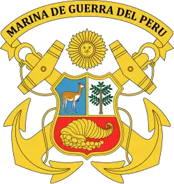 Naval Coat of arms Escudo de la Marina de Guerra del Perú