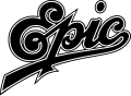 Outlined script logo, 1979–1990 (used in tandem with gradient script logo)