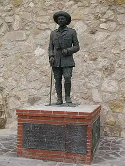 Statue of Legion Commander Francisco Franco Bahamonde