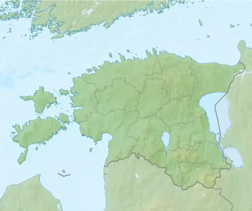 Lake Koosa is located in Estonia