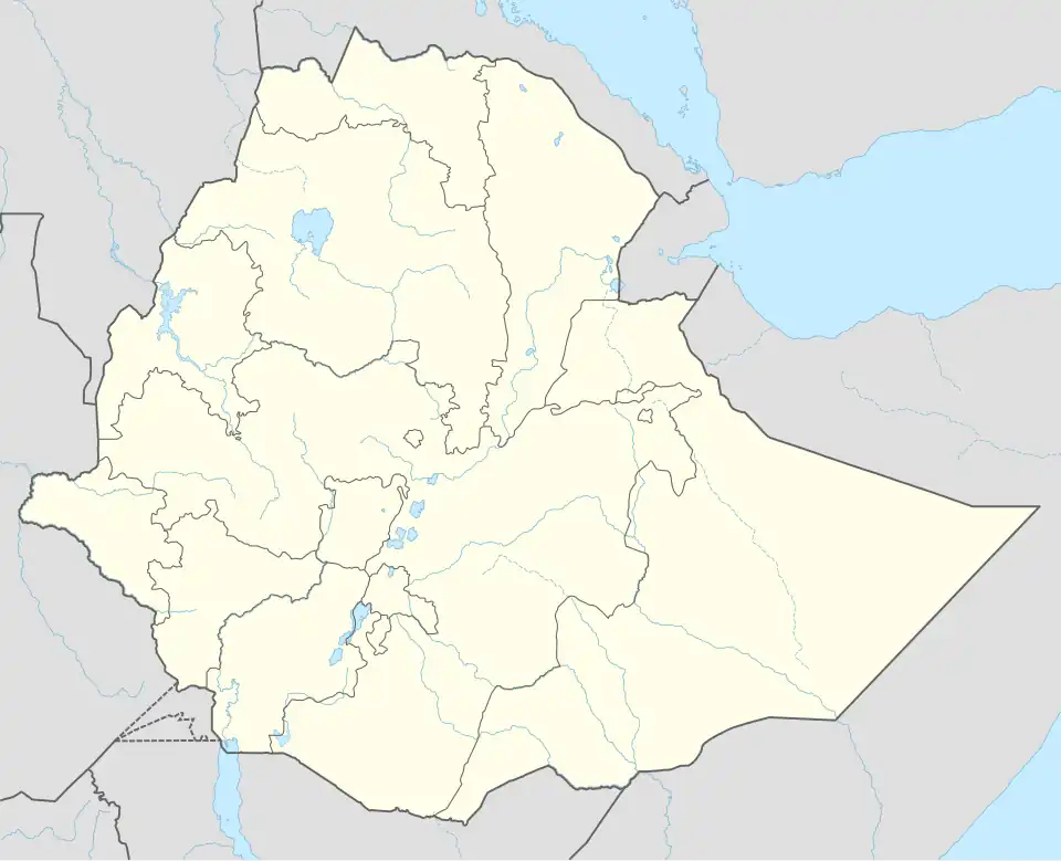 Sathe is located in Ethiopia