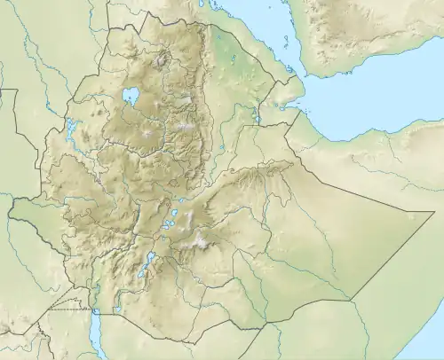 2024–25 Ethiopian earthquakes is located in Ethiopia