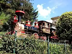 Disneyland Railroad No. 4 Eureka, a live steam locomotive built in 1993 for Disneyland Paris.