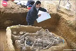 Image 10Exhumation of corpses in the aftermath of the Guatemalan genocide (from History of Latin America)