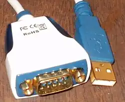 FTDI US-232R: USB to RS-232 cable.