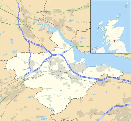Bo'ness is east in the of the Falkirk council area, on the coast of the River Forth, in the Central Belt of mainland Scotland.