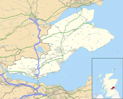 Lassodie is located in Fife