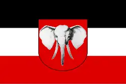 The proposed flag for German Kamerun