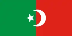 Flag of State of Hyderabad (1900–1947)[73]