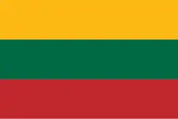 Flag of Lithuania, 1918-1940