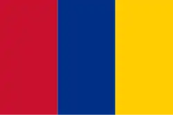 Flag of Republic of New Granada (1834–1858) and Granadine Confederation (1858–1861)