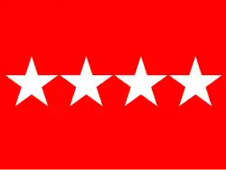 Flag of an Army general