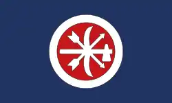 Flag of the Choctaw Nation, (c. 1860)